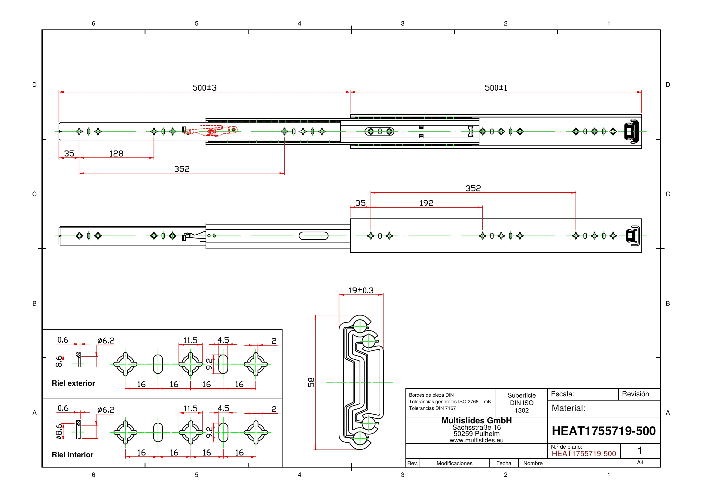Dibujo técnico HEAT1755719-500